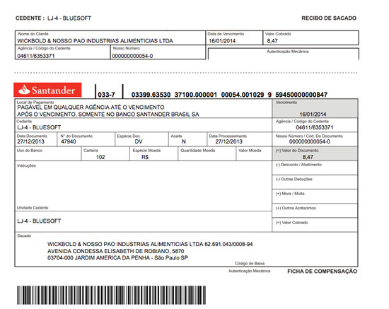 Fatura Santander: Como Tirar