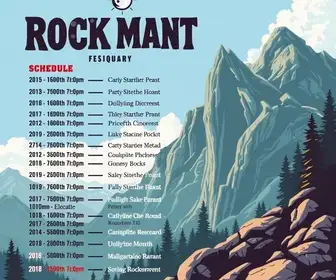 programação Rock the Mountain